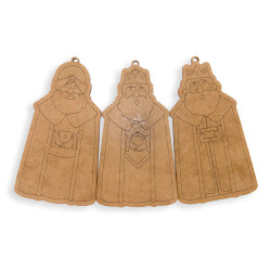 Reyes magos para pintar