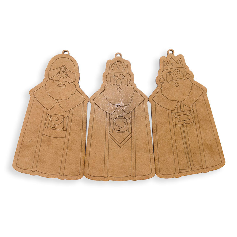 Reyes magos para pintar