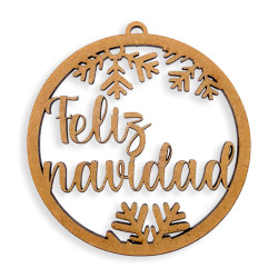 Bola feliz navidad grande