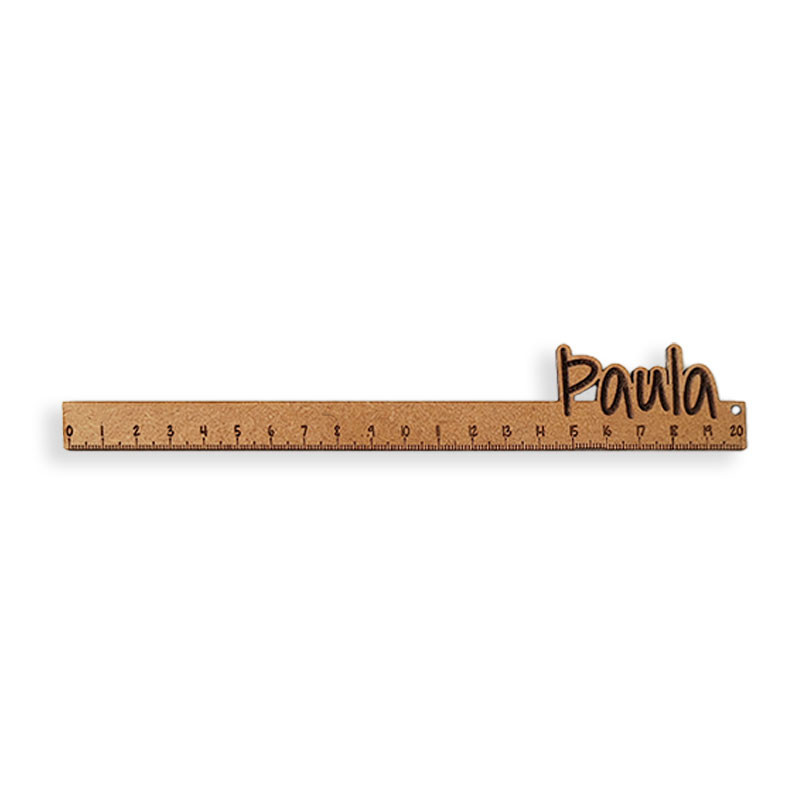 Regla 20cm nombre