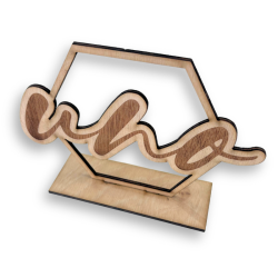 Mesero de madera para bodas
