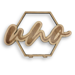 Mesero de madera para bodas