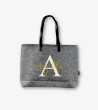 Bolso personalizable de fieltro (nombre + inicial)