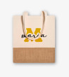Tote bag sierra (nombre + inicial)