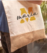 Tote bag sierra (nombre + inicial)