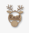 Bola Navidad Reno personalizada