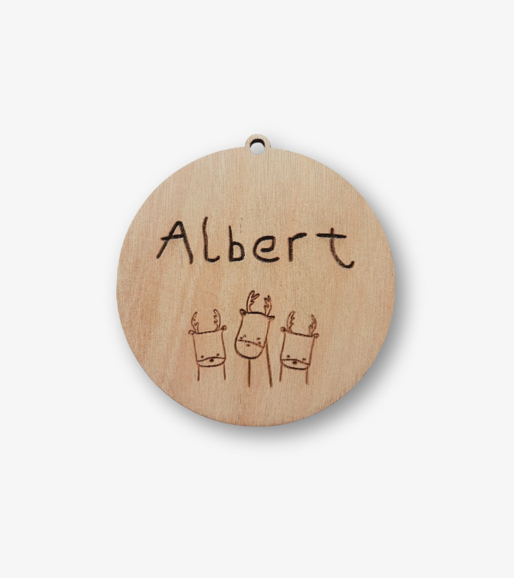 Bola Navidad personalizada infantil Bola Navidad personalizada infantil