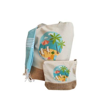 Packs de Verano Personalizados – Bolsa, Toalla y Neceser con Estilo