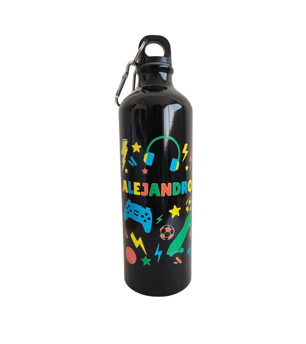 Botella aluminio personalizada "Games" Botella aluminio personalizada "Games"